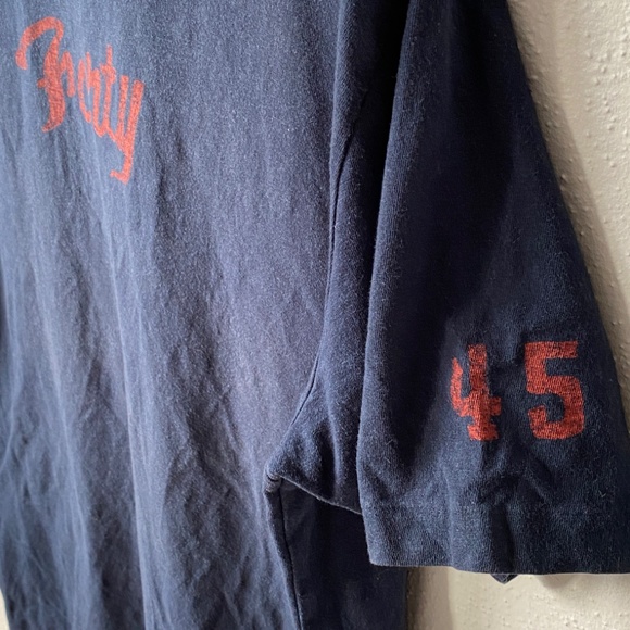 45rpm& Tee size Indigo Garment dyed Tee 6 XL - Picture 3 of 5